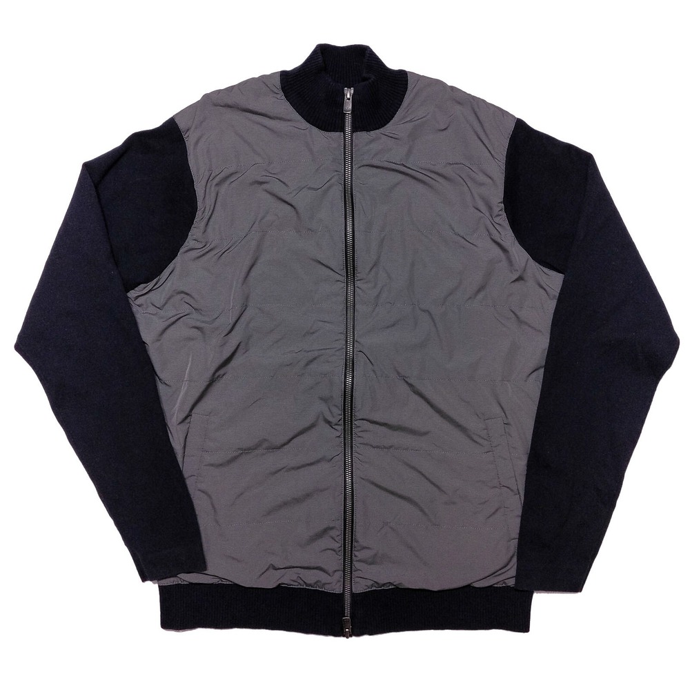 PETER MILLAR Crown Comfort Lenoir Melange Jacket‎ MF17S76 Gray Blue Medium M